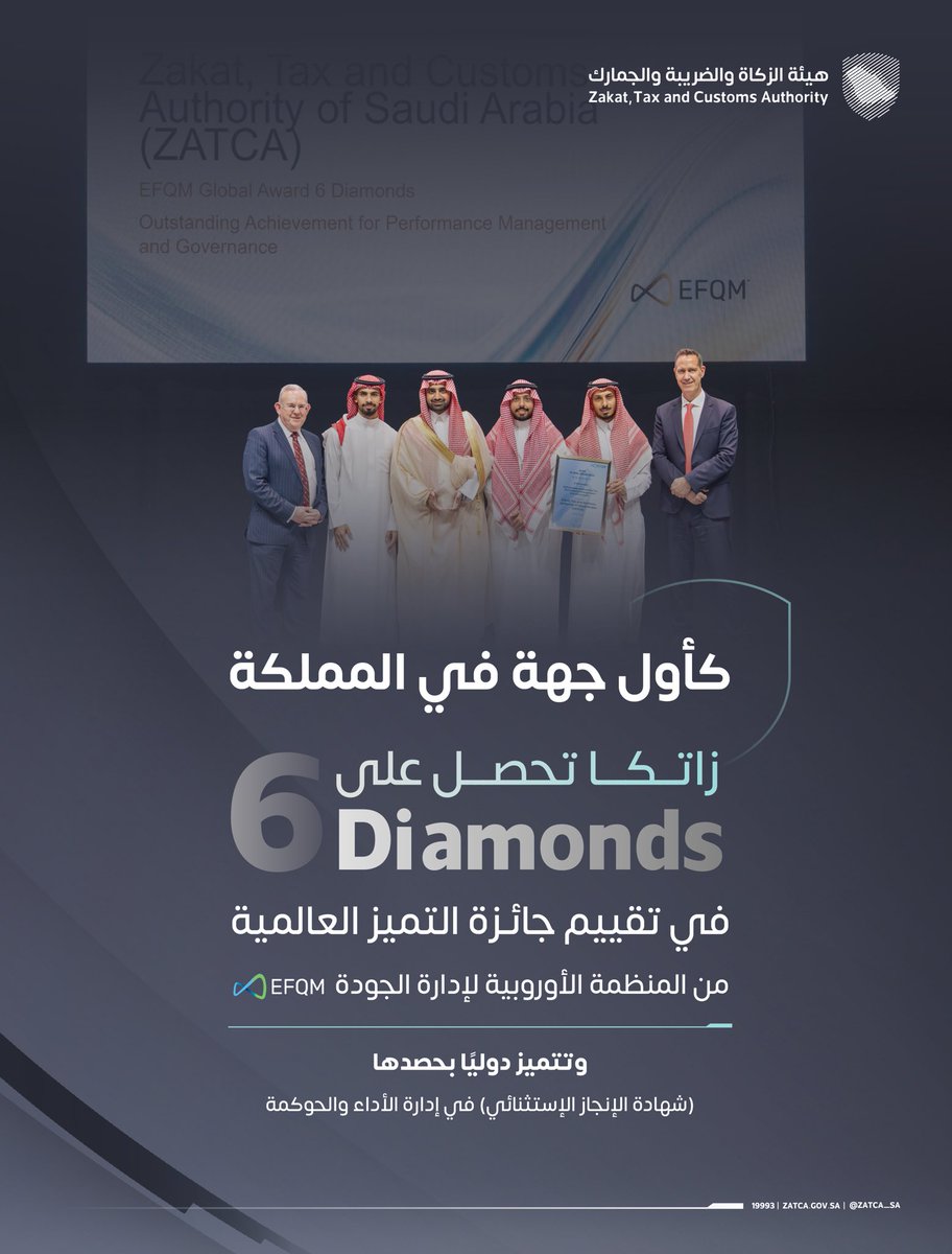 هيئة الزكاة والضريبة والجمارك tweet media