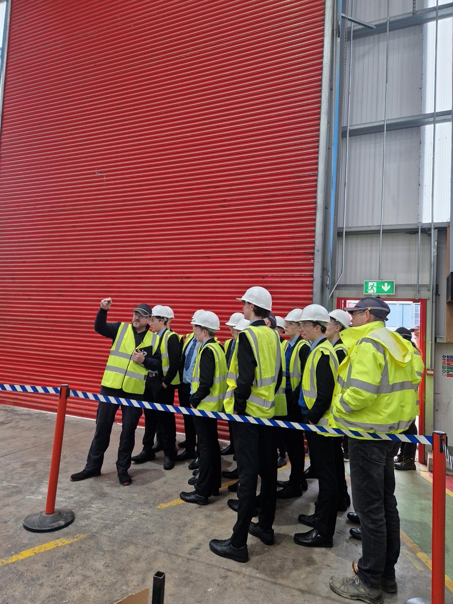 cbsomagh's tweet image. Yr 11 & Yr 13 Technology & Engineering students spent yesterday at Astec Industries (formerly @telestack) gaining valuable insight into local engineering! 🔧🏗️
Huge thanks to the Astec team for a brilliant tour & their continued support of our pupils, past & present 👏
#STEM