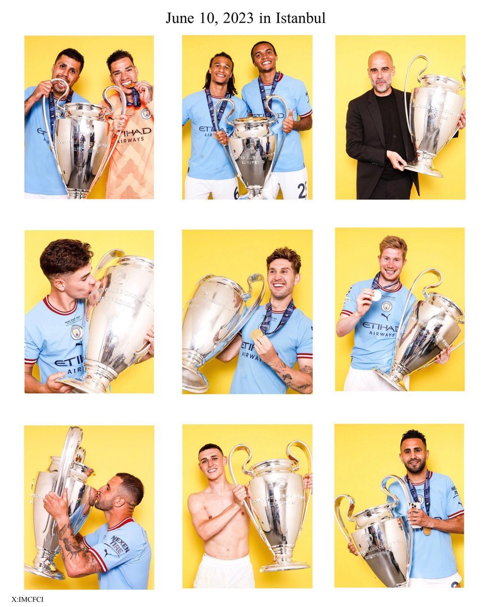 IMCFCI's tweet photo. UCL winners 2023 . https://t.co/Z9C71qRMge