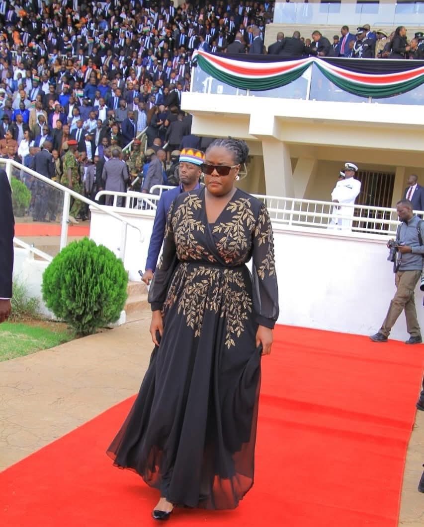 itskipronoh's tweet photo. Baba’s daughter, friend, helper, and strength: Winnie Odinga. Raila Odinga must be proud of her from heaven. https://t.co/op4si1wxEC