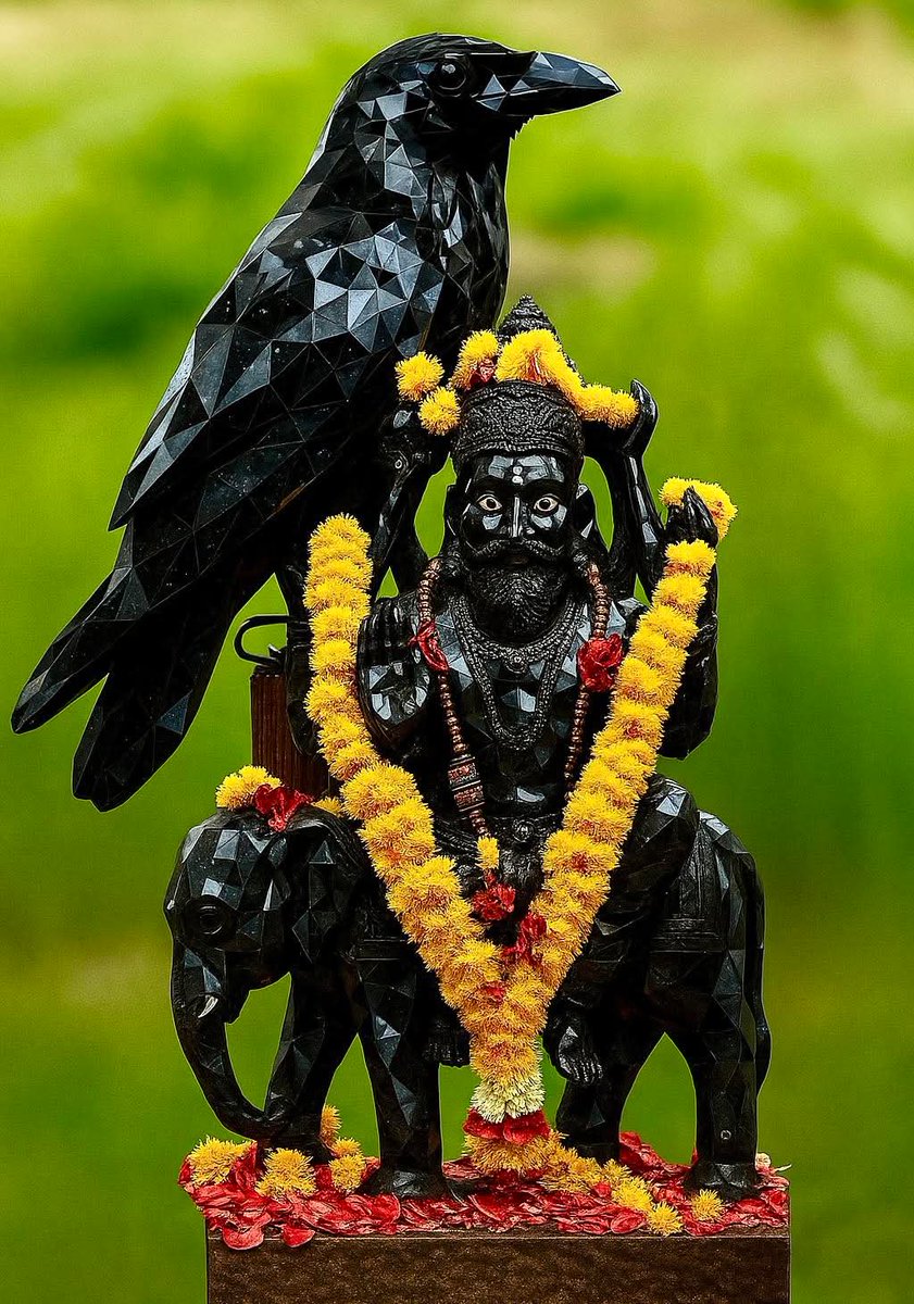 जय श्री शनिदेव महाराज जी!

शनि देव की कृपा से जीवन में संतुलन और न्याय की स्थिरता आती है।
उनकी पूजा से हर प्रकार के दुखों और कठिनाइयों का निवारण होता है।
शनि महाराज हमें धैर्य, सच्चाई और कर्मों के परिणामों को समझने की शक्ति देते हैं।
उनकी उपासना से हम अपने जीवन को सही दिशा में