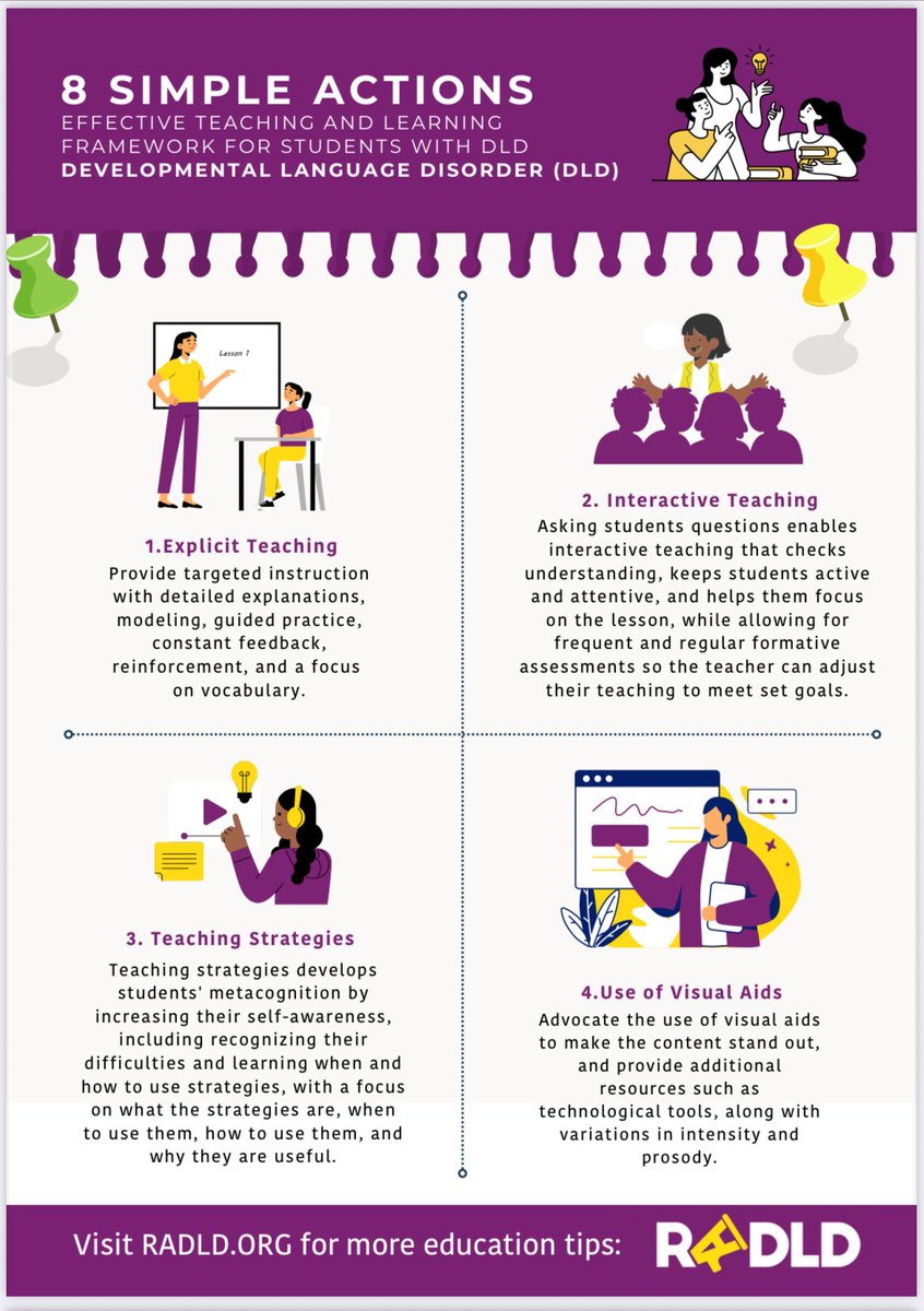 ATimetoTalk_SLT's tweet photo. #DLDday You can’t see DLD. But 1 in 14 children in the UK have Developmental Language Disorder 😦 Take a look at how you can support children with #DevLangDis in YOUR classroom at https://t.co/nlbTMnf6KP… 💜💛💜
https://t.co/FBBqENxXb3 @LeicsEducation https://t.co/fbJ4DkuGl7