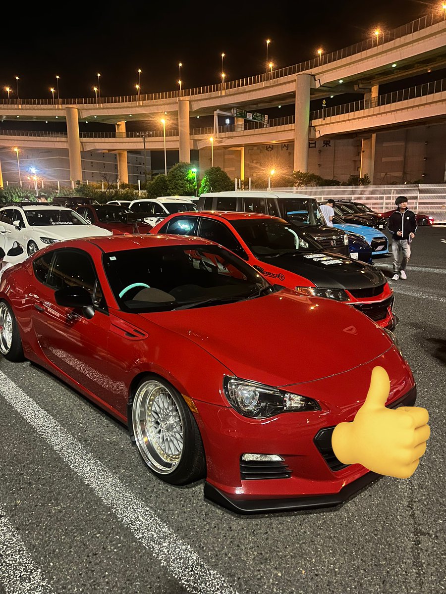 Kani1101's tweet photo. 初大黒楽しかった！
また行きたい
#大黒 
#車好きと繋がりたい 
#BRZ
#ZC6 https://t.co/FwsCkU4Nok