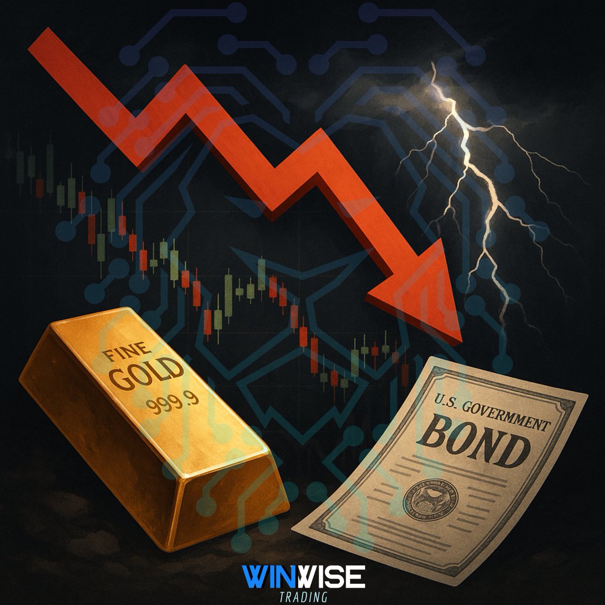winwisetrading's tweet photo. Markets close the week in risk-off mode as regional banks stumble and US–China tensions rise.
🪙 Gold jumps near $4,400/oz
📉 US 10Y yield drops below 4%
💥 Stocks retreat after weeks of AI euphoria

#WinWise #MacroMoves #Markets #Gold #Bonds #Bitcoin #Trading #GlobalEconomy https://t.co/aBCLVe2RS1