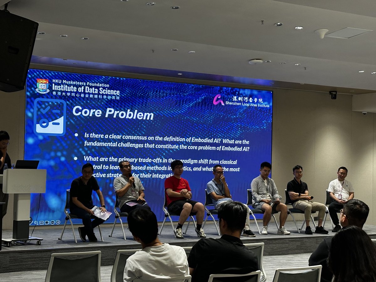 OpenDriveLab's tweet image. CCAI 9025 Field Trip Day 2 just redefined our understanding of #EmbodiedAI.

Our Shenzhen tech expedition took us deep into Astribot @Astribot_Inc and SLAI (Shenzhen Loop Area Institute). 🙌

Highlight: symposium where experts shared next-gen insights that&apos;ll resonate for months.…