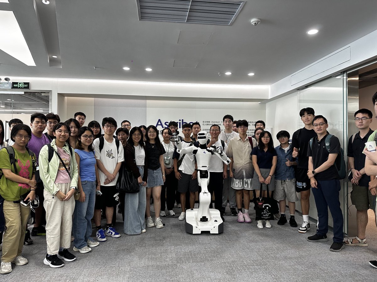 OpenDriveLab's tweet image. CCAI 9025 Field Trip Day 2 just redefined our understanding of #EmbodiedAI.

Our Shenzhen tech expedition took us deep into Astribot @Astribot_Inc and SLAI (Shenzhen Loop Area Institute). 🙌

Highlight: symposium where experts shared next-gen insights that&apos;ll resonate for months.…