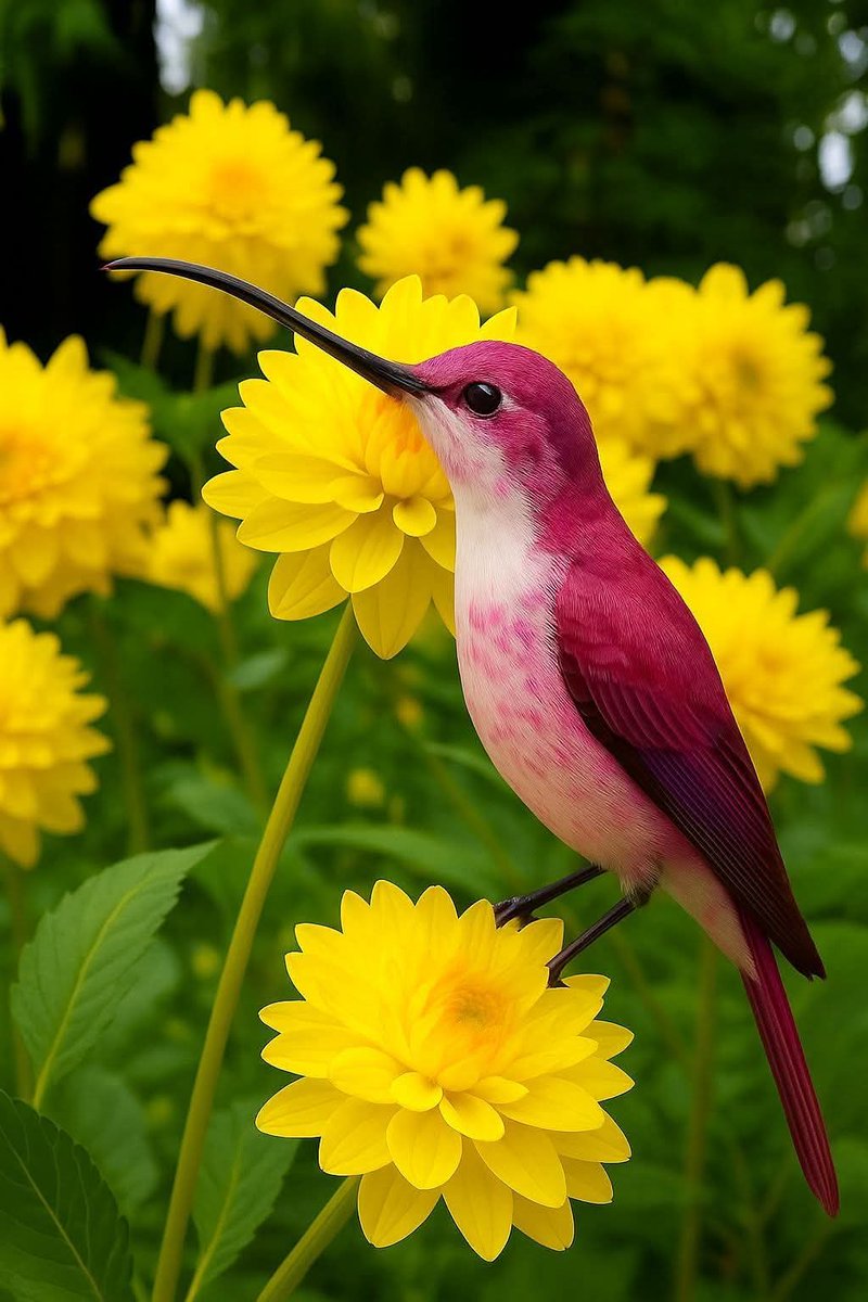Hummingbirds love tweet media
