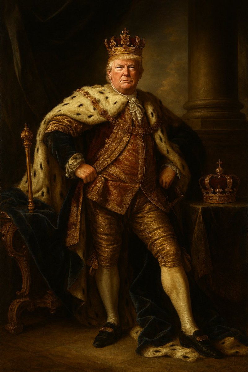 RealHickory's tweet photo. Good morning on King Trump trigger a lib Friday✌️😆 https://t.co/XvWBuLm4VV