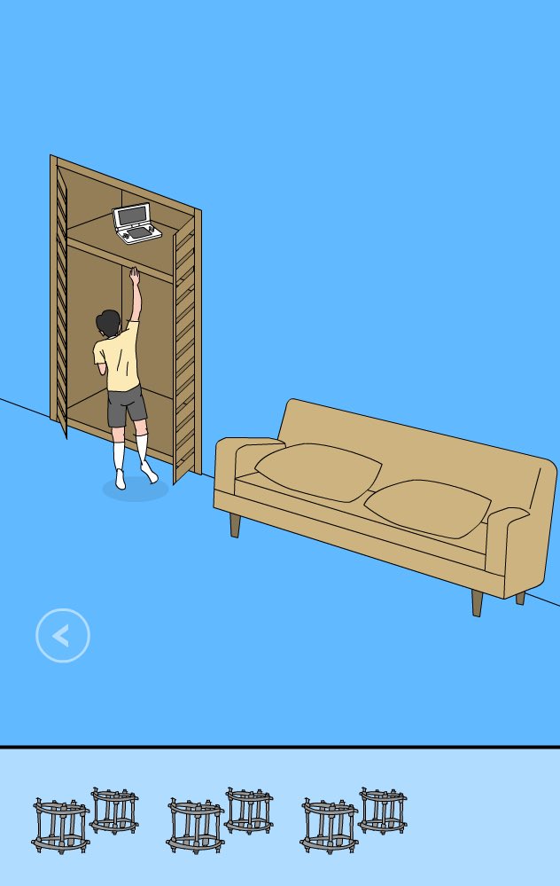 「「ママにゲーム隠された」のボツネタ ボツ理由:リスクとリターンが見合っていないた」|ハップのイラスト