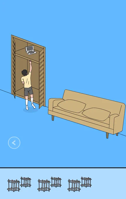 「ママにゲーム隠された」のボツネタ ボツ理由:リスクとリターンが見合っていないため、主人公の行動に合理性がなく、プレイヤーが納得しづらい