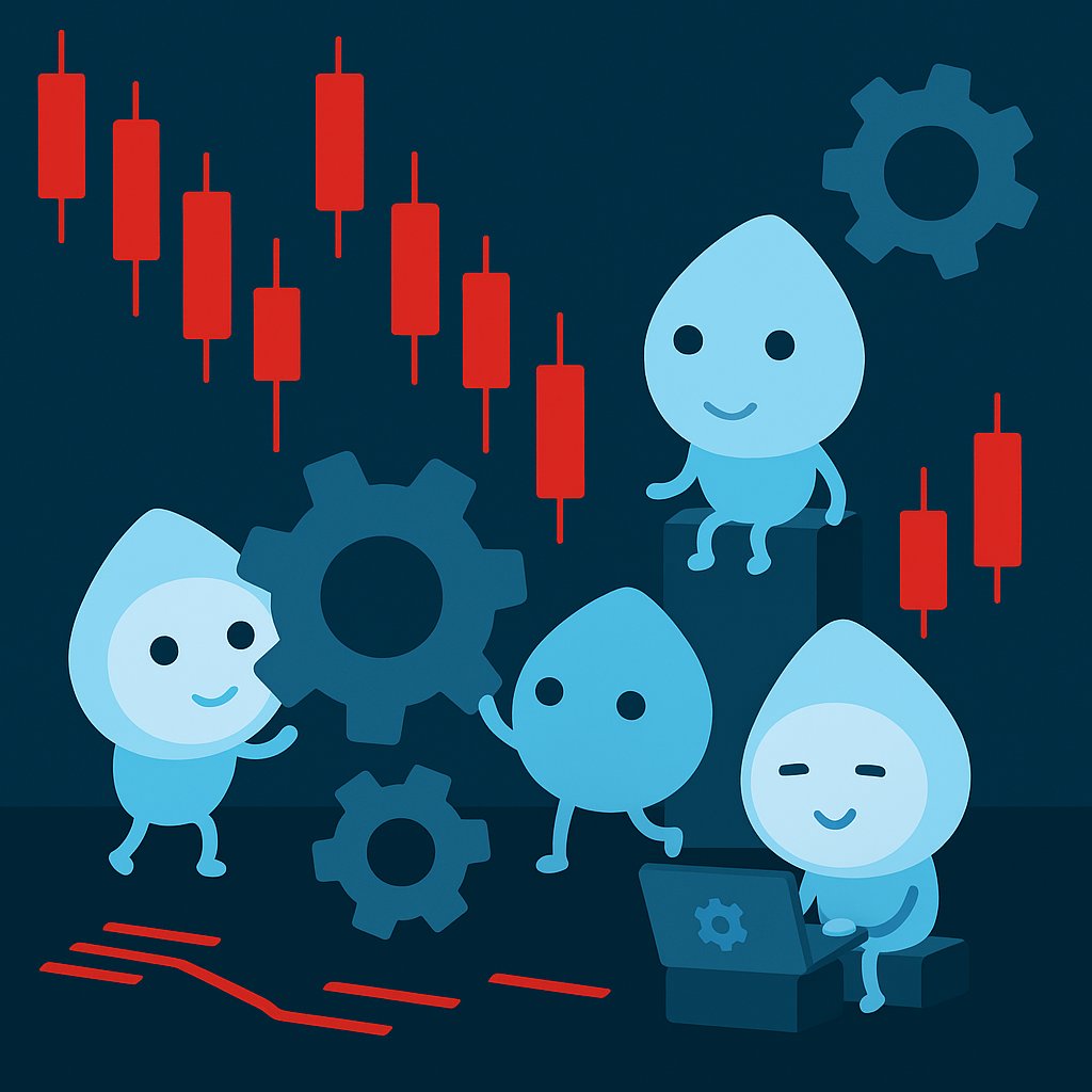 Hito_Fi's tweet photo. The #market bleeds red. 📉

But the Hito spirits don’t panic — they build. ⚙️💧

Because real growth isn’t in the charts…

it’s in the code, the yield, and the flow from $HYPE → $hHYPE. 🌊

Keep calm. Stake smart.

👉 https://t.co/JdTdhKFeFn https://t.co/nGXzjvG5l8