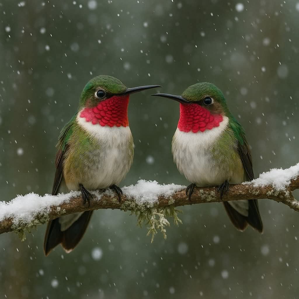 Hummingbirds love tweet media