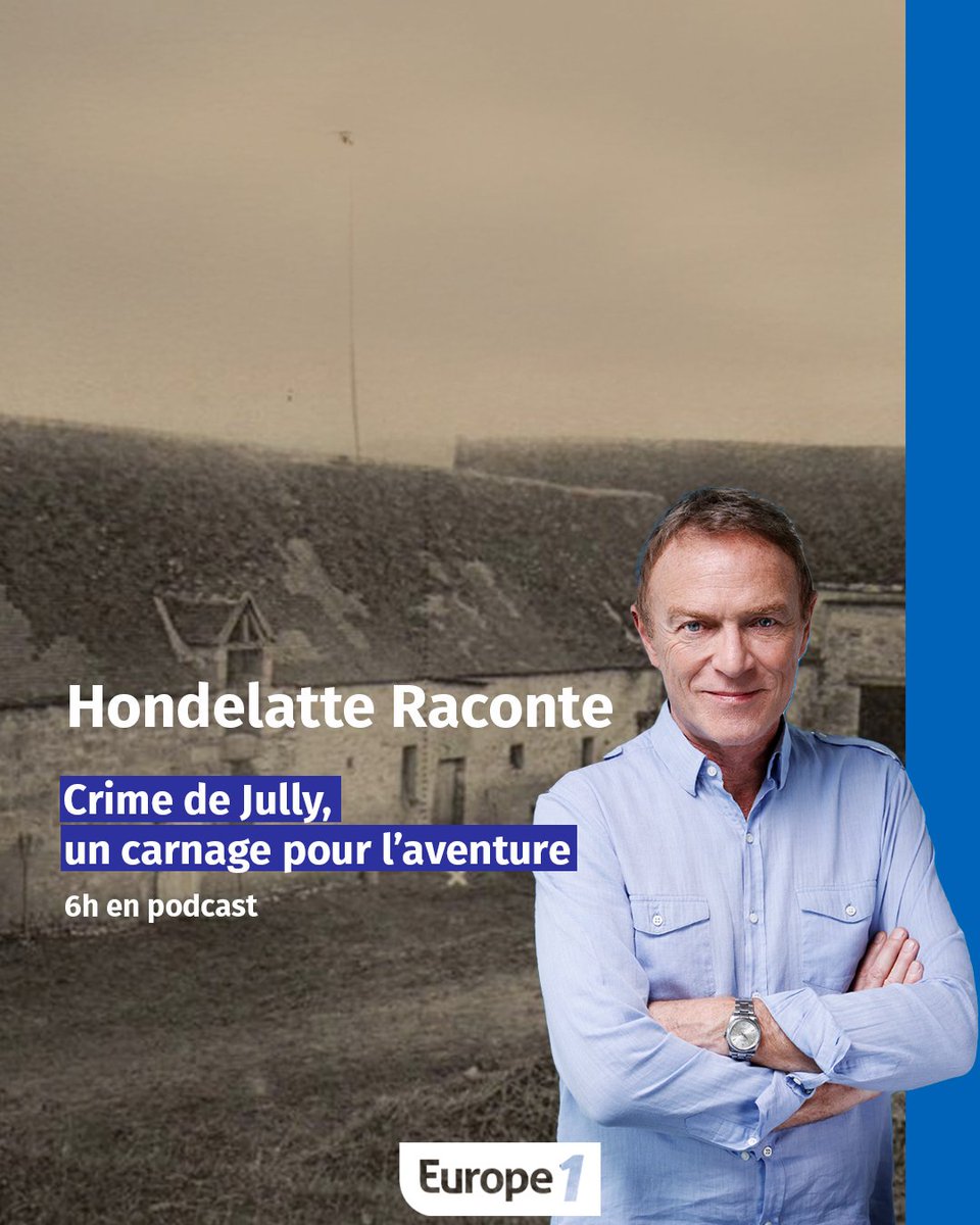 👉Crime de Jully, un carnage pour l’aventure
📍6h en #podcast
En décembre 1909, dans une ferme à Jully dans l’Yonne, cinq personnes sont découvertes mortes. Elles ont été massacrées dans d’horribles circonstances.
<a href="/hondelatte/">HONDELATTE</a>
#hondelatteraconte
