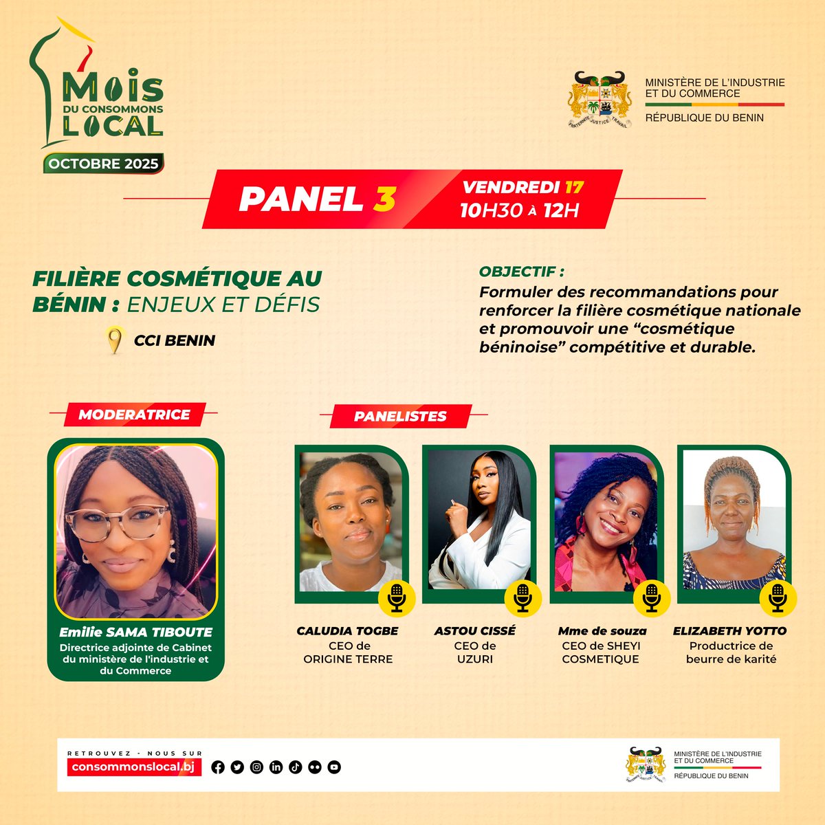 Ministère de l'Industrie et du Commerce du Bénin tweet media
