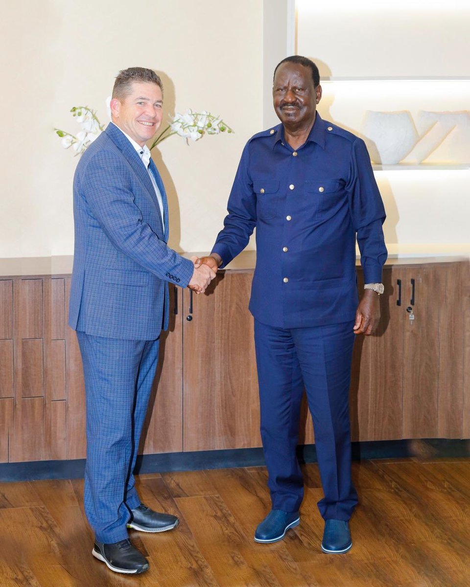 KyleMcCarterIL's tweet image. Honoring the life of Raila Odinga, known as Baba to most,the handshaker to many. We spoke mostly about infrastructure in Africa &amp;amp; the good things it would do for the people. As an engineer he understood this better than anyone. I was fortunate to know him. May God bless his