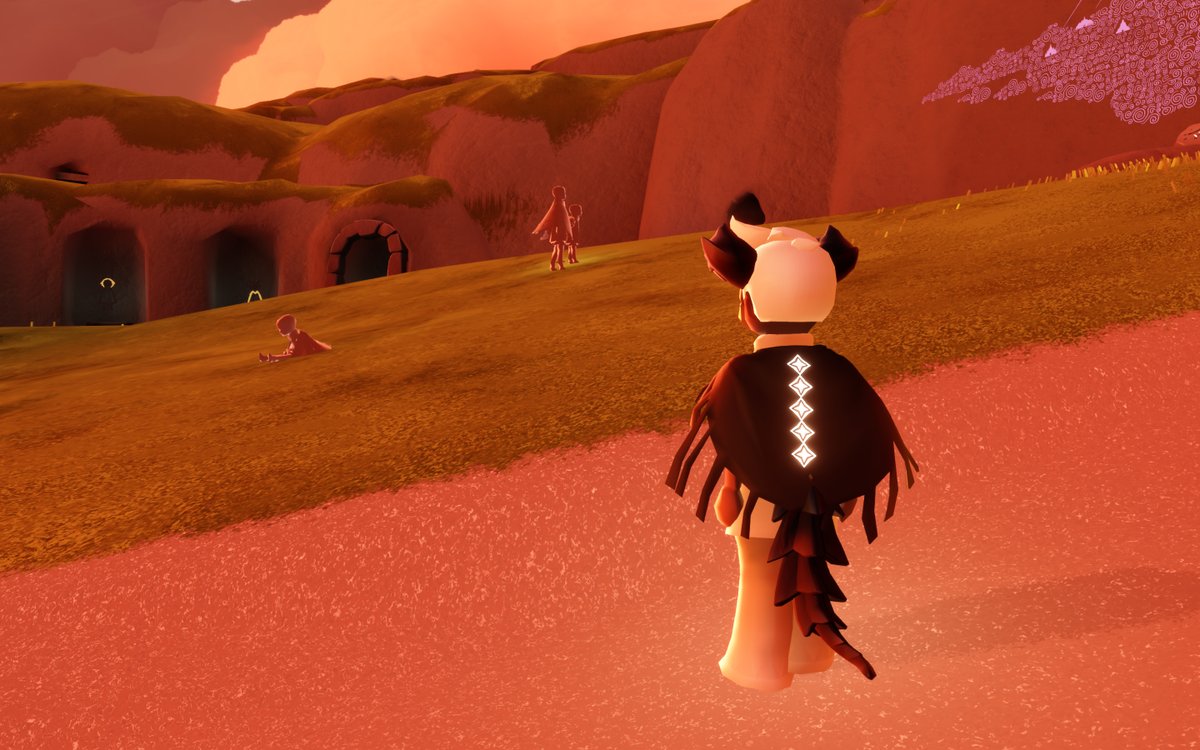 18:46現在。野良さんがいる！よかった、ひとりぼっちの世界じゃなくなった