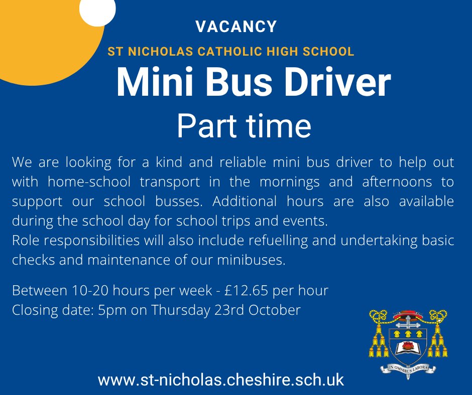 St Nicholas CHS tweet media