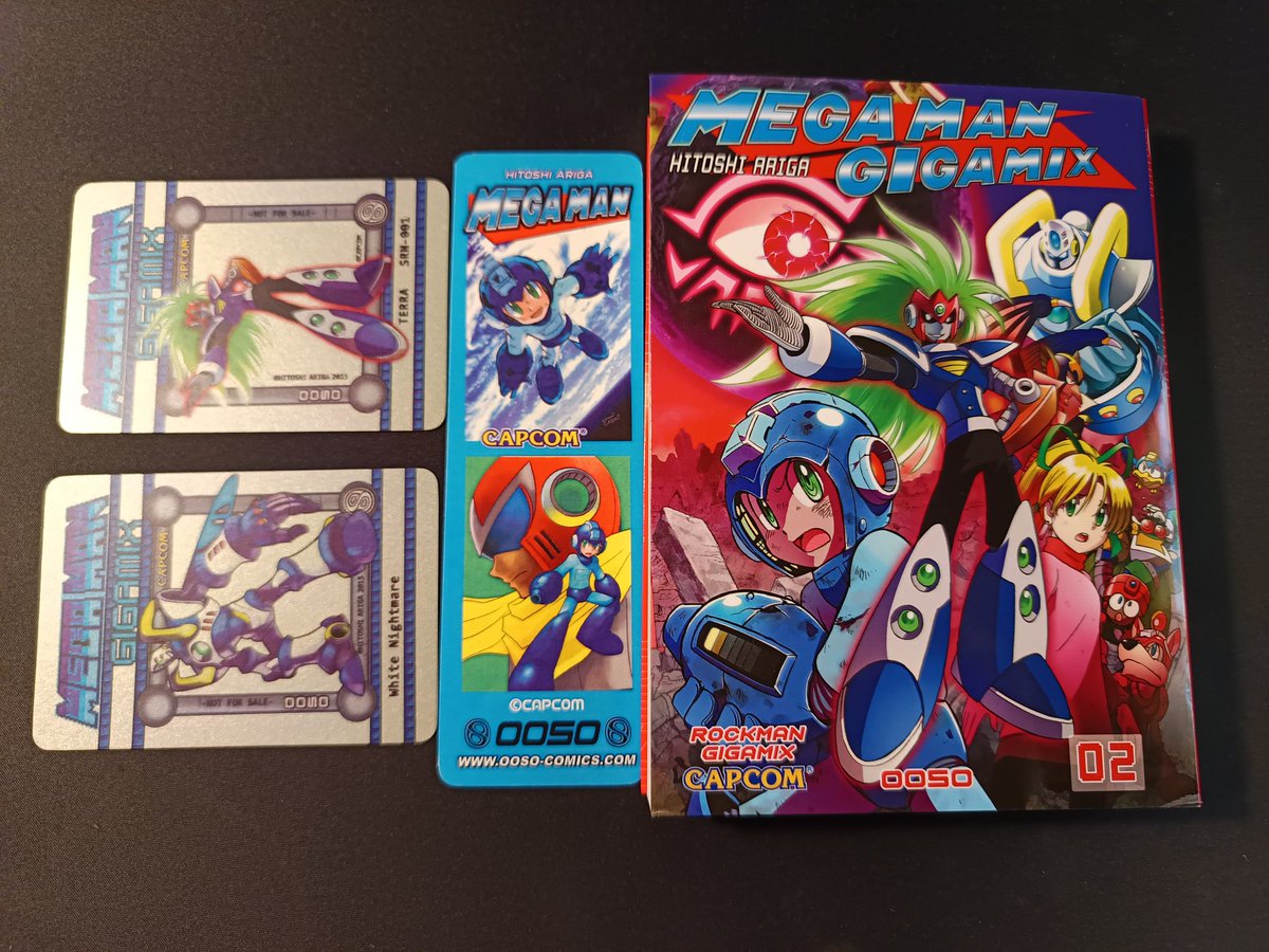 mag_sisi's tweet photo. Ja van arribant les preorders del manga #Megaman #Gigamix Vol 2 .
Editat per @oosocomic . https://t.co/Vnsc9iitrh