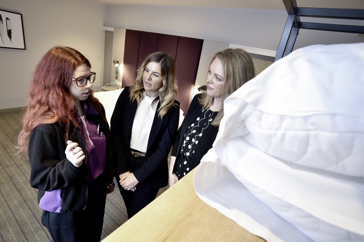 What an amazing day celebrating the official opening of the Premier Inn training centre at InspireU in Lincoln! 🎉

The project – a partnership between Whitbread and Lincolnshire County Council – is helping young people with special educational needs and disabilities gain the