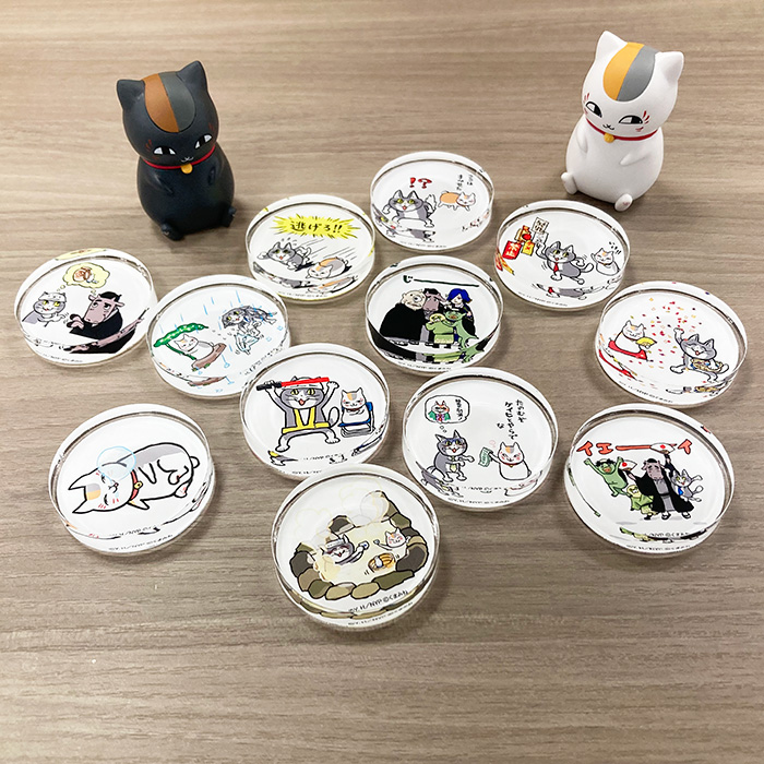 🍃お知らせ🍃 ／ 📢「ニャンコ先生と仕事猫」新規イラストグッズのご