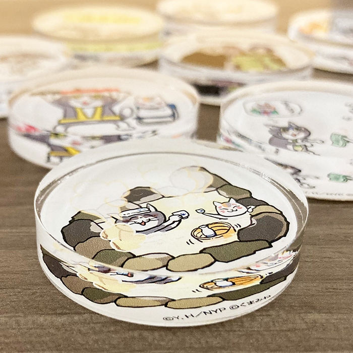 🍃お知らせ🍃 ／ 📢「ニャンコ先生と仕事猫」新規イラストグッズのご