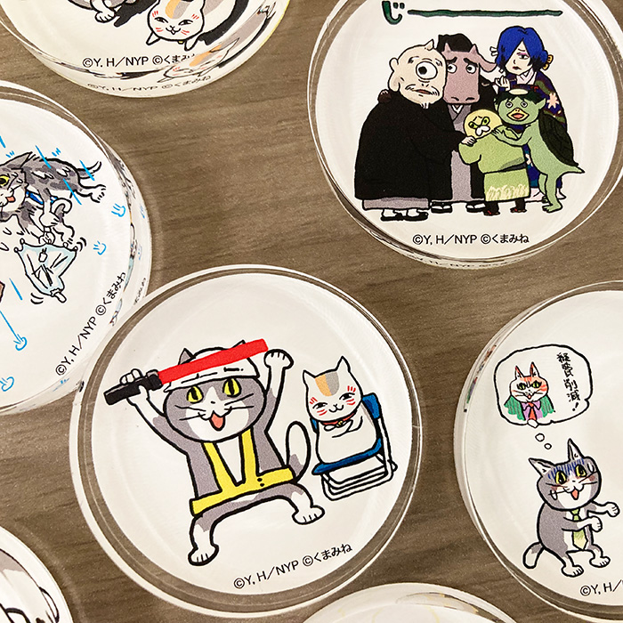 🍃お知らせ🍃 ／ 📢「ニャンコ先生と仕事猫」新規イラストグッズのご