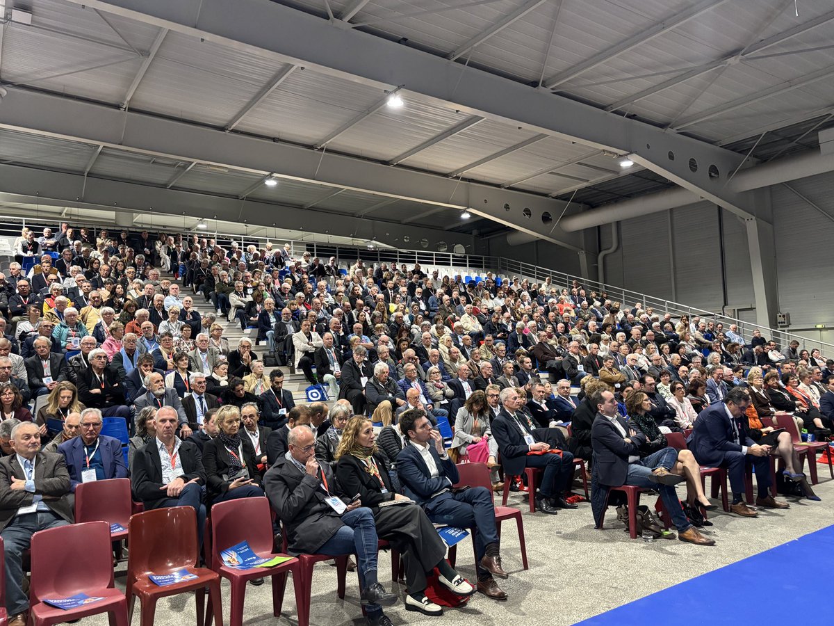 AMF_46's tweet image. 🇫🇷 Près de 800 personnes présentes, aujourd’hui, au parc des expositions au Grand Cahors pour l’édition 2025 du congrès de l’@amf46, avec le plaisir d’accueillir Benjamin Morel comme grand témoin de cette édition et @BalandraudJoel, vice-président de @l_amf.