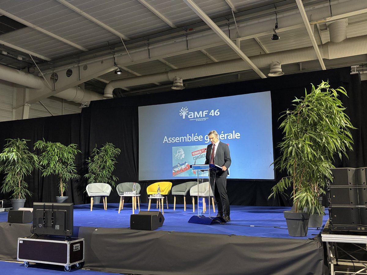 AMF_46's tweet image. 🇫🇷 Près de 800 personnes présentes, aujourd’hui, au parc des expositions au Grand Cahors pour l’édition 2025 du congrès de l’@amf46, avec le plaisir d’accueillir Benjamin Morel comme grand témoin de cette édition et @BalandraudJoel, vice-président de @l_amf.