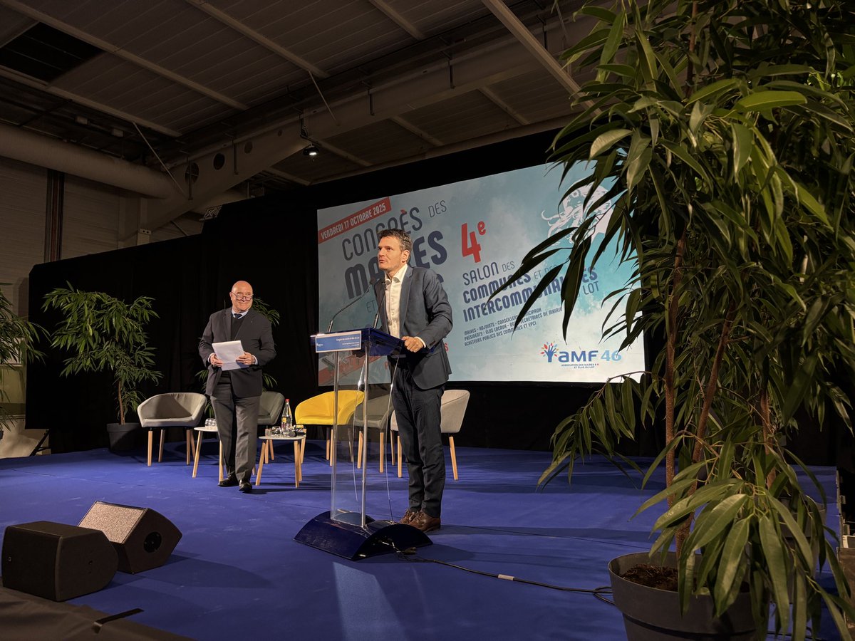 AMF_46's tweet image. 🇫🇷 Près de 800 personnes présentes, aujourd’hui, au parc des expositions au Grand Cahors pour l’édition 2025 du congrès de l’@amf46, avec le plaisir d’accueillir Benjamin Morel comme grand témoin de cette édition et @BalandraudJoel, vice-président de @l_amf.