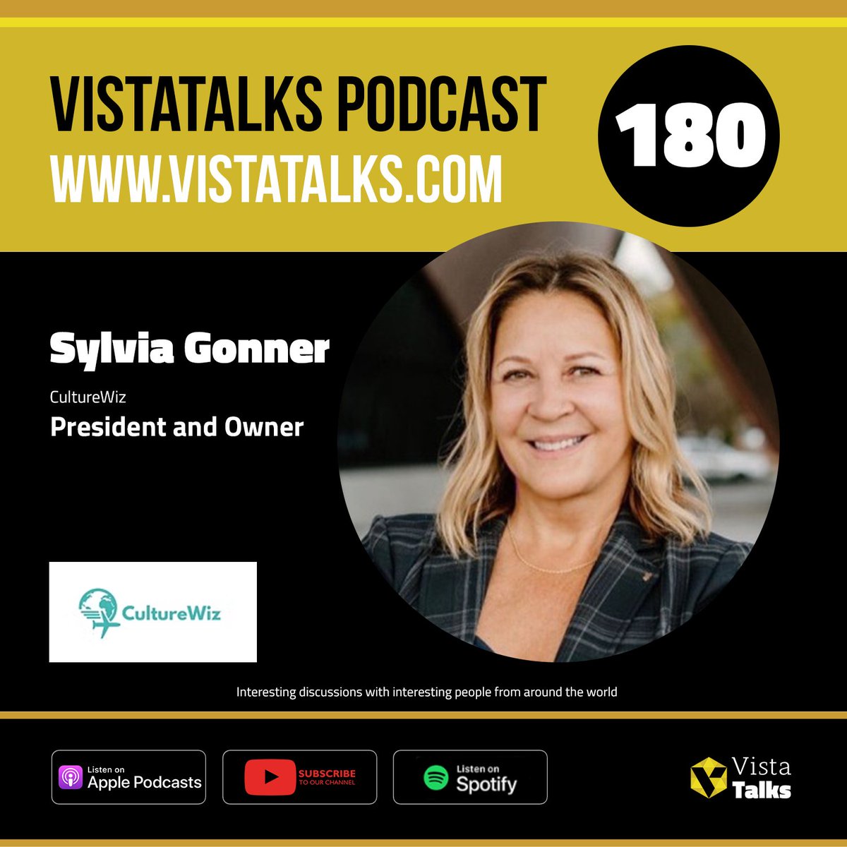 "When I think I've figured it out, I'm confronted with something completely different. It's a never-ending journey, but one worth taking if we want a more inclusive world." - Sylvia Gonner vistatalks.com/episode-180-sy…