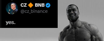 Spaghetti_Degen's tweet photo. @cz_binance @yzilabs yes. https://t.co/eMxqjQZKWG