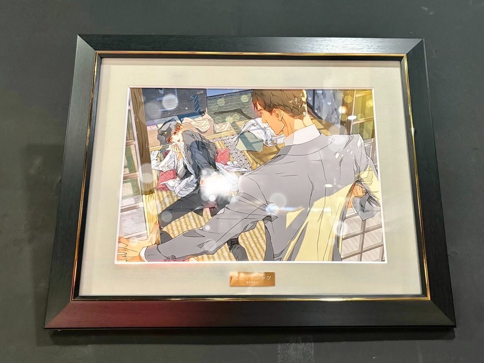 ★ 【未使用】笠井あゆみ 額入り高精細複製原画 C 「日輪交差」 マンガ展／TORICO on X: 