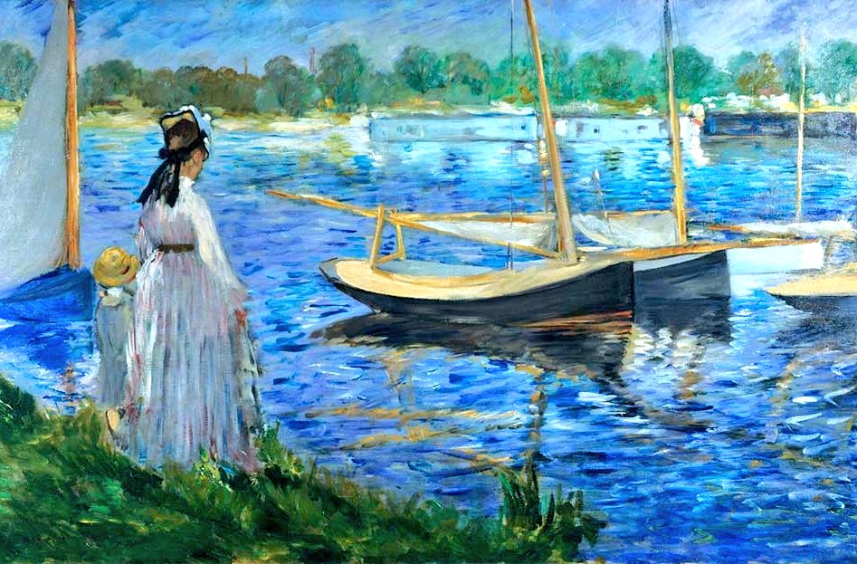 Edouard Manet, Banks of the Seine at Argenteuil