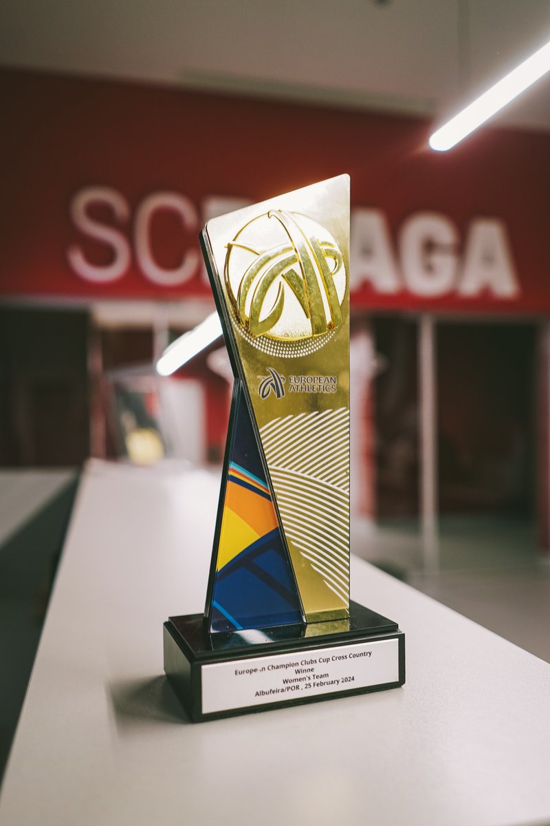 Modalidades_SCB's tweet image. Welcome home 🏆
O título de Campeãs da Europa de Corta-Mato de 2024 chegou à AMCO Arena e está, finalmente, ao lado do título conquistado em 2025 🏃
#GanharComTodos