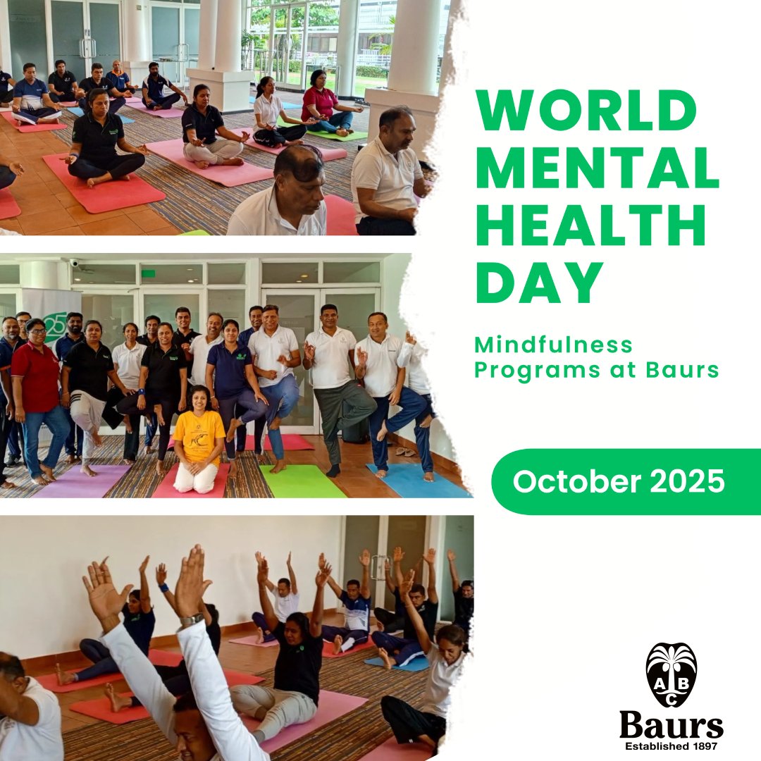 Taking care of our team, inside and out!

In recognition of World Mental Health Day, Baurs is investing in the well-being of our staff with Mindfulness and Stress Management Programs. We believe a healthy mind is key to a productive and happy team.

 #MindfulnessAtWork #Baurs