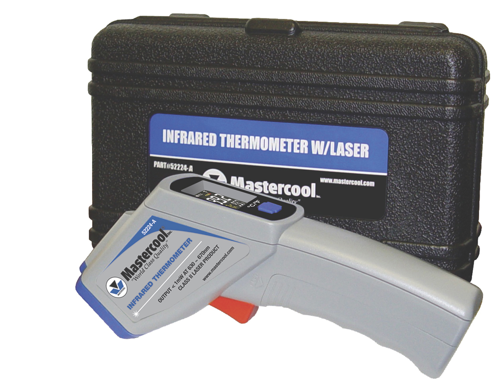 AirConSpares's tweet photo. Precision at Your Fingertips: Introducing the Mastercool 52224-A Infrared Thermometer!
Are you tired of guessing temperatures in those hard-to-reach HVAC spots? This game-changer measures from -50°C to 500°C with pinpoint accuracy (±2°C or 2% of reading), thanks to its circular laser targeting and 12:1 distance-to-spot ratio.
No more contact risks – point, scan, and get results in 0.5 seconds on the backlit LCD. Perfect for HVAC pros, auto techs, and industrial maintenance wizards. Powered by 2 AAA batteries for up to 14 hours of use, it has a rugged carrying case for on-the-go reliability.
Elevate your toolkit today! Grab yours at: https://t.co/FUkYHT74zA
What's your go-to tool for temp checks? Drop a comment below! 👇
#HVAC #InfraredThermometer #TechTools #MaintenancePros #AirconSpares  #TemperatureMeasurement