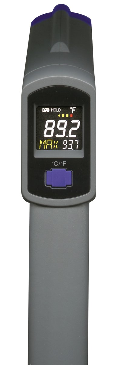 AirConSpares's tweet photo. Precision at Your Fingertips: Introducing the Mastercool 52224-A Infrared Thermometer!
Are you tired of guessing temperatures in those hard-to-reach HVAC spots? This game-changer measures from -50°C to 500°C with pinpoint accuracy (±2°C or 2% of reading), thanks to its circular laser targeting and 12:1 distance-to-spot ratio.
No more contact risks – point, scan, and get results in 0.5 seconds on the backlit LCD. Perfect for HVAC pros, auto techs, and industrial maintenance wizards. Powered by 2 AAA batteries for up to 14 hours of use, it has a rugged carrying case for on-the-go reliability.
Elevate your toolkit today! Grab yours at: https://t.co/FUkYHT74zA
What's your go-to tool for temp checks? Drop a comment below! 👇
#HVAC #InfraredThermometer #TechTools #MaintenancePros #AirconSpares  #TemperatureMeasurement