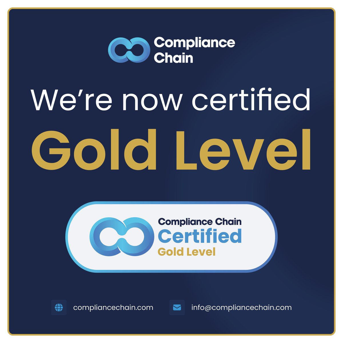 Higgins Partnerships (@higginspartner) on Twitter photo We’re proud to be a Gold Level Member with @compliancechain ⭐ This gives us access to certifications like the Common Assessment Standard & SSIP, ensuring the highest standards in health & safety, quality & responsible business practices. #GoldMember #ComplianceChain We’re proud to be a Gold Level Member with @compliancechain ⭐ This gives us access to certifications like the Common Assessment Standard & SSIP, ensuring the highest standards in health & safety, quality & responsible business practices. #GoldMember #ComplianceChain