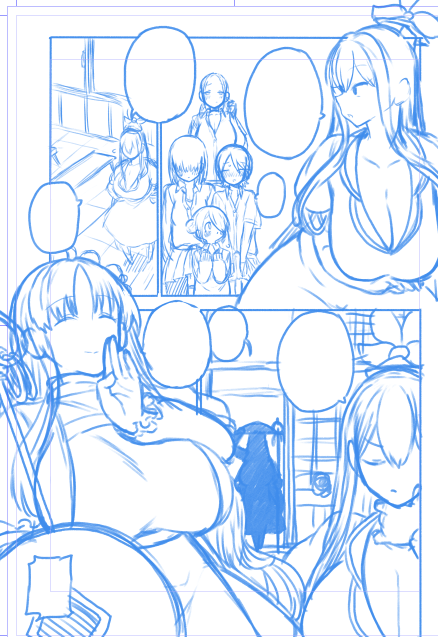 今日はちょっと良い構図が出来なかったので配信お休みしてskeb作業に専念します! 