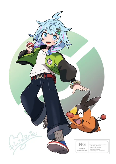 ポケモンZAすうちゃん&amp;ポカブ #すくすく枢