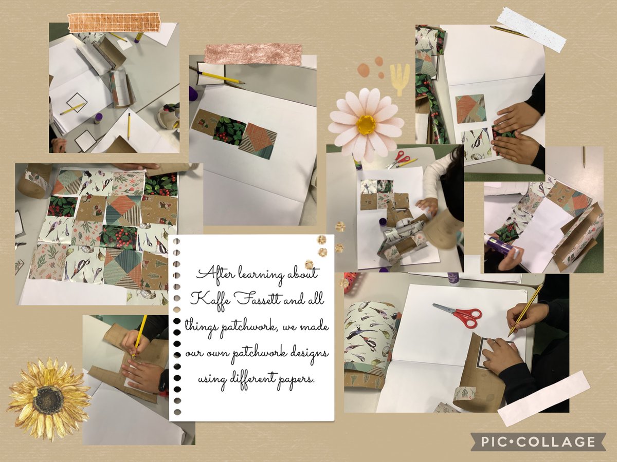 Carlton_MillsPS's tweet image. 🧵 Year 2 have been exploring patchwork in their Design Technology lessons this week! Inspired by the colourful work of artist Kaffe Fassett, pupils created their own beautiful paper patchwork designs. 🎨✨ #DesignTechnology #Creativity #CarltonCurriculum