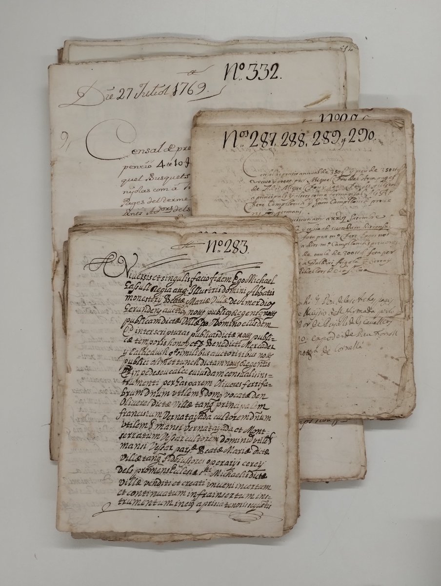 acgarrotxa's tweet image. Aquesta setmana s&apos;ha signat la cessió a l&apos;@ajmieres
del Fons Mas Bruguer (1281-1954), del veïnat del Samuntà de Baix, de #Mieres, amb destí a l&apos;@acgarrotxa.
@patrimonigencat @CCGarrotxa @OlotCultura
#XAC #PaisArxius #patrimonidocumental
xac.gencat.cat/ca/llista_arxi…