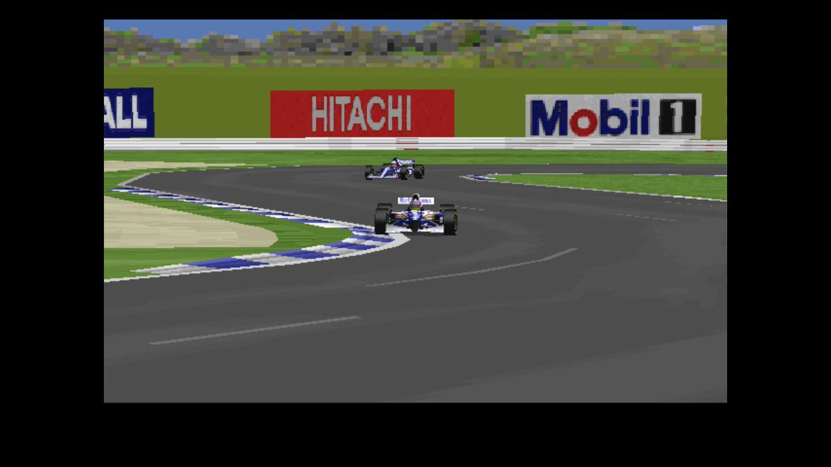 15/3/1995
#F1 Winter Testing Day 2
#Silverstone 
2:39pm

Returning to testing duties #Villeneuve moves into 5th place as the Canadian continues to put in the laps for #Williams as team mate #Senna emerges for the first time from the garage...
#RetroF1 #Retrogaming #Retro