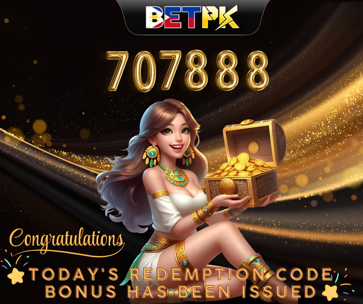 BETPK555's tweet photo. Congratulations, valued BETPK members! Your redemption code for this incredible offer is ready!😀

⭐⭐Redemption code:7️⃣0️⃣7️⃣8️⃣8️⃣8️⃣

🎰Ends at 11:59 PM tonight! ⏰Don't miss this limited-time offer!🔥

👑All members are welcome to participate! Claim your exclusive rewards!❤️ https://t.co/6aLQbDbfhx