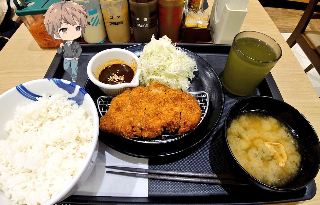 ぷちめでたいので味噌カツを🐖