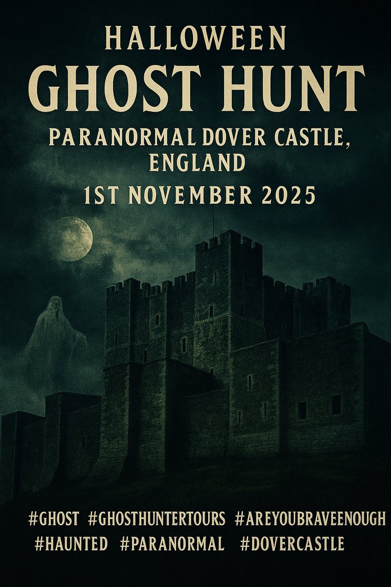ghosthuntertour's tweet photo. The Descent into Madness

As we delve deeper, the barracks reveal horrors—bloodstained walls where ghostly
faces emerge, their hollow eyes staring into the abyss of my soul. 

https://t.co/4dGk5YDEde

#ghost #ghosthuntertours #areyoubraveenough #dovercastle #halloween https://t.co/xlZIgTnYVN