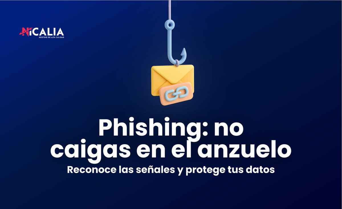 Hoy detectamos correos falsos que se hacen pasar por Nicalia para pedir datos o pagos relacionados con dominios. 

⚠️ Importante: estos mensajes no provienen de Nicalia. No te dejes engañar por remitentes que parezcan oficiales.