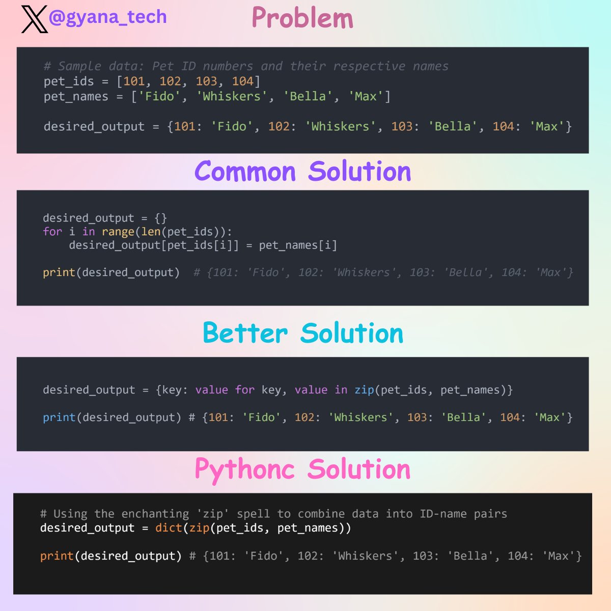 gyana_tech's tweet image. Python iterables. 
#Python