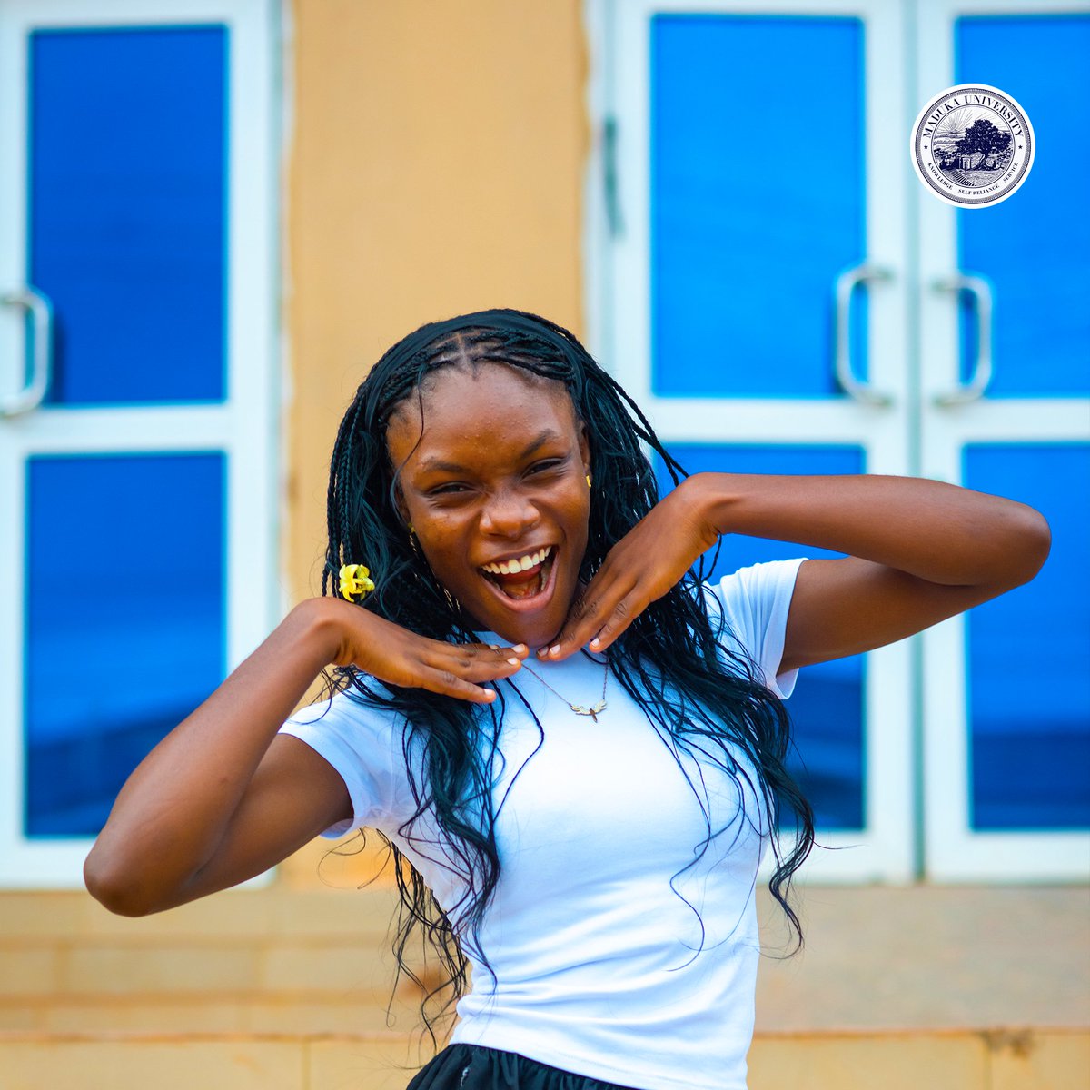madukauning's tweet photo. Candid shots from campus life!

#FunFactFriday #CampusVibe #MadukaUniversity #KnowledgeForSelfReliance https://t.co/TsEk7PHKSO