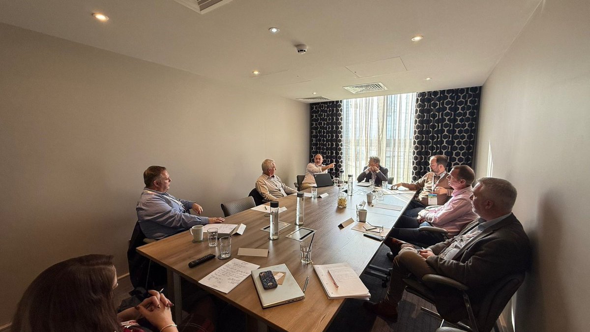 LCRIGnetwork's tweet image. Local authority professionals gathered for an invitation-only roundtable at Strictly Highways. Hosted in collaboration with Gaist, sponsor of our AI Mini-Guide on Road Condition Monitoring (also launched at the event).

Find out more: lcrig.org.uk/2025/10/16/loc… @Gaistsolutions